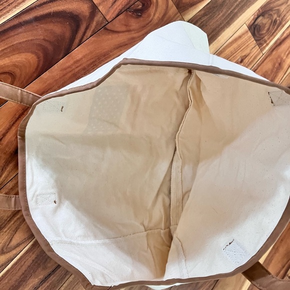 NWT Maurices Cotton USA American Flag Preppy Beach Bag Tote Costal Casual - Picture 5 of 10